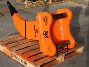 King one ZX240 ripper